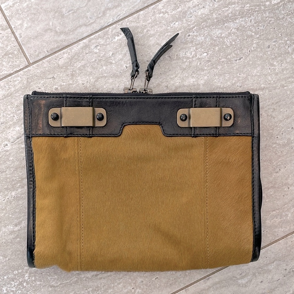 3.1 Phillip Lim Ponyhair & Leather Clutch EUC